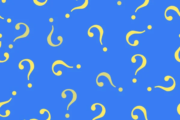Question mark patterns